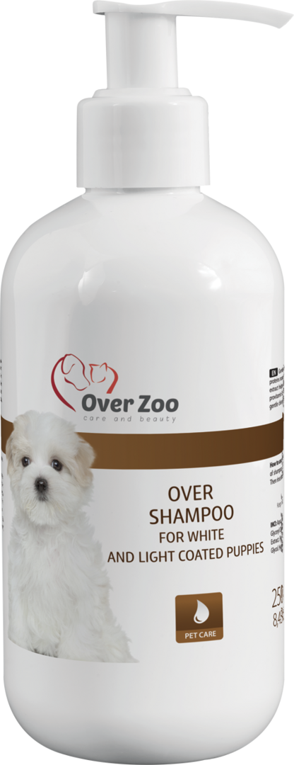 Over Zoo ლეკვის შამპუნი puppy shampoo 