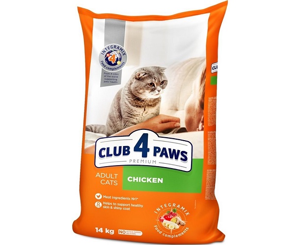 Club 4 Paws კლუბი 4 თათი - კატის საკვები