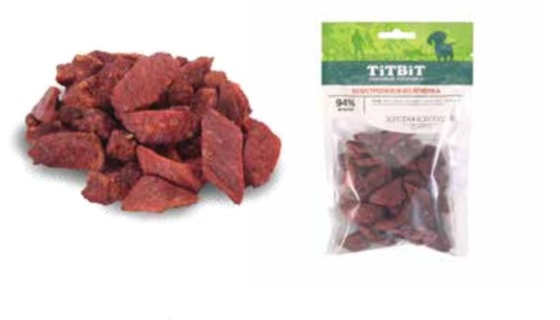 TiTBiT ტიტბიტის ოქროს კოლექცია - სასუსნაო ძაღლებისთვის ბატკნის ბისტოგანოვი 