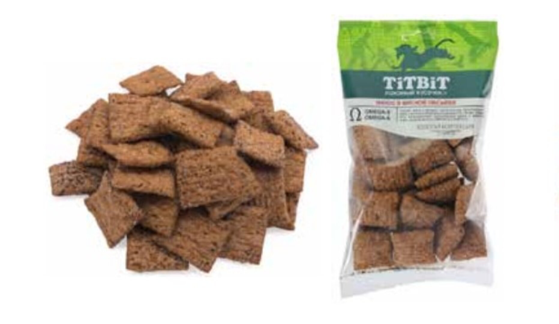 TiTBiT ტიტბიტის ოქროს კოლექცია - სასუსნაო ძაღლებისთვის ნაჩოსი ხორცის საფანელით
