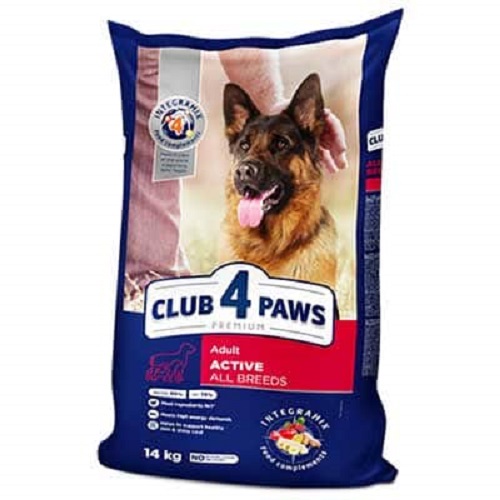 Club 4 Paws კლუბი 4 თათი - ძაღლის საკვები